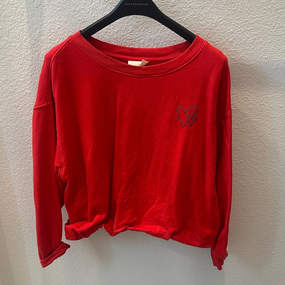 Universal Thread Red Crew Neck Sweater